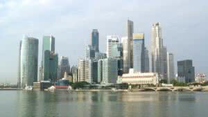 Singapur, importante hub logístico, 